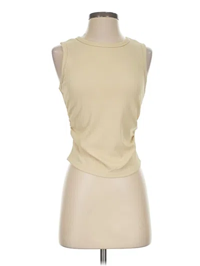 Pre-owned Btfbm Sleeveless Top Ivory Cowl Neck Tops