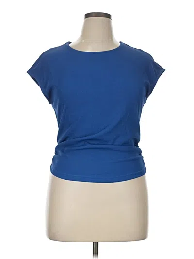 Pre-owned Btfbm Sleeveless T-shirt In Blue