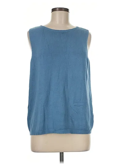 Pre-owned Btfbm Sweater Vest In Blue