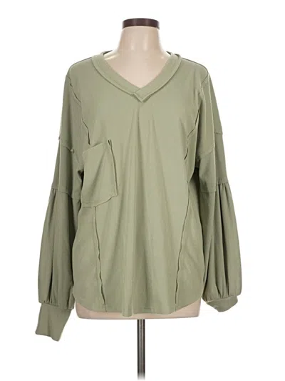 Pre-owned Btfbm Sweatshirt In Green