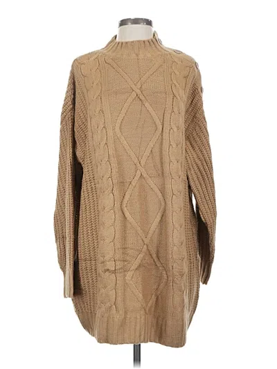 Pre-owned Btfbm Turtleneck Sweater In Brown