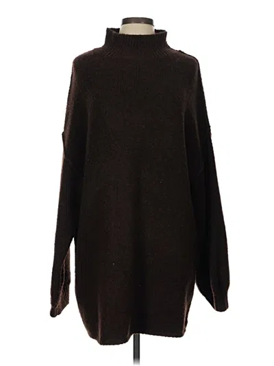 Pre-owned Btfbm Turtleneck Sweater In Brown
