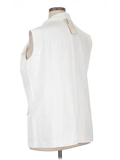 Pre-owned Btfbm Tuxedo Vest In White