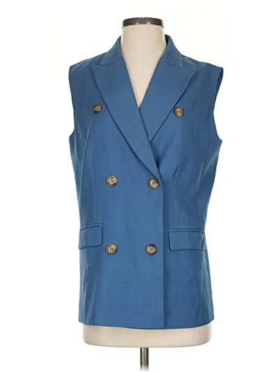 Pre-owned Btfbm Vest In Blue
