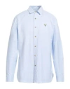 Btfl Man Shirt Sky Blue Size Xl Cotton