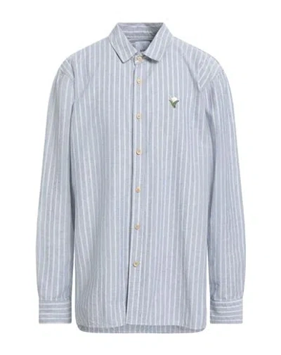 Btfl Man Shirt Slate Blue Size Xl Cotton