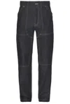 Btfl Studio Chore Carpenter Pants In Indigo