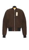 Btfl Studio Flight Jacket In 棕色
