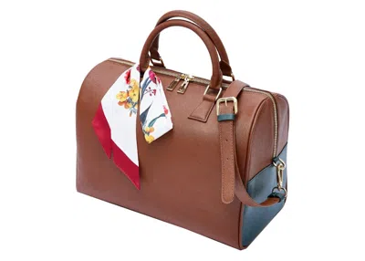Pre-owned Bts Mute Boston Bag In Brown