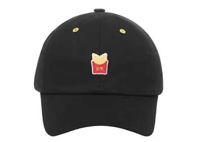 Pre-owned Bts X Mcdonald's Logo Cap In Black