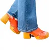 Btu By Bertuchi Women's Daphne Sandal In Naranja In Orange