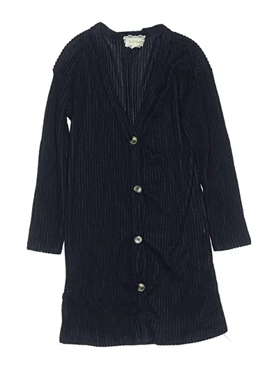 Pre-owned Btween Kids' Cardigan Sweater In Blue