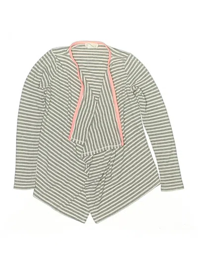 Pre-owned Btween Kids' Cardigan Sweater In Gray