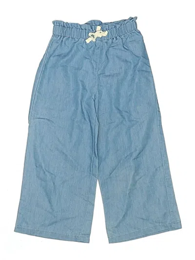 Pre-owned Btween Kids' Casual Pants In Blue