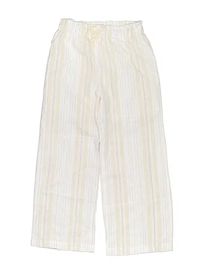 Pre-owned Btween Kids' Casual Pants In Ivory