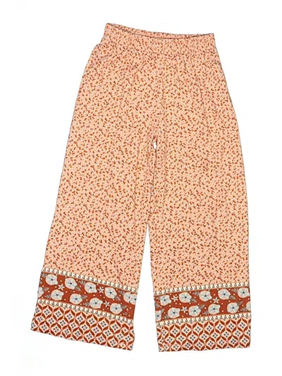 Pre-owned Btween Kids' Casual Pants In Orange