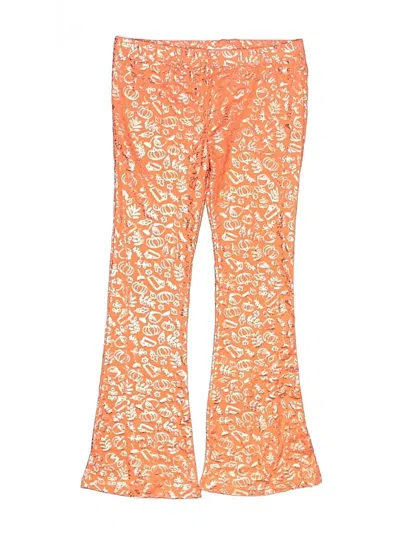 Pre-owned Btween Kids' Casual Pants In Orange