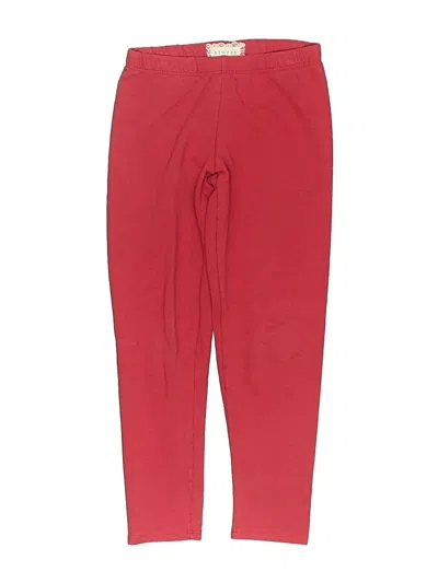 Pre-owned Btween Kids' Casual Pants In Red