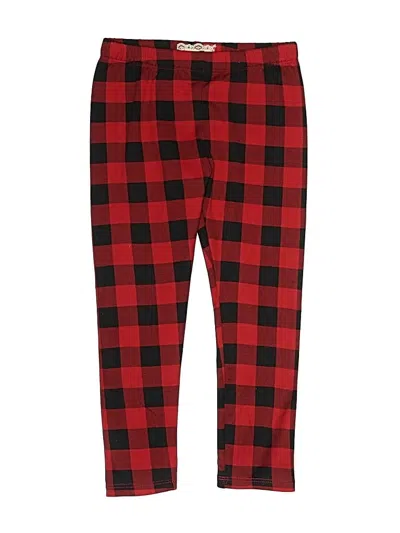 Pre-owned Btween Kids' Casual Pants In Red