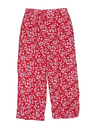 Pre-owned Btween Kids' Casual Pants In Red