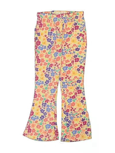 Pre-owned Btween Kids' Casual Pants In Yellow