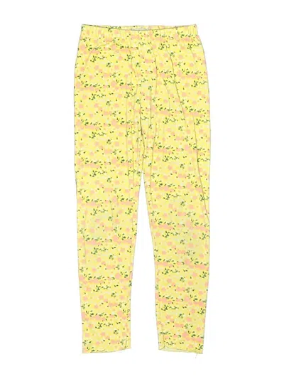 Pre-owned Btween Kids' Casual Pants In Yellow
