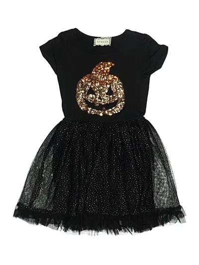 Pre-owned Btween Kids' Dress In Black