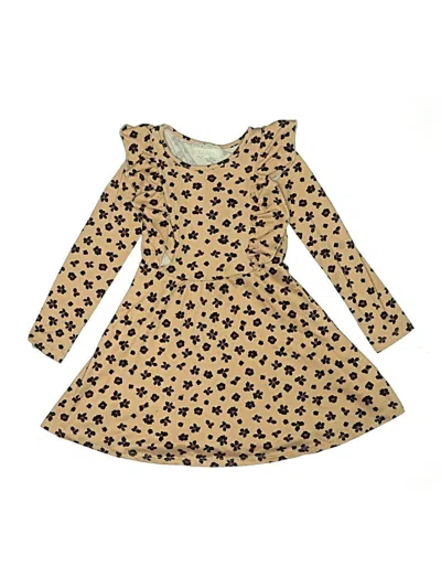Pre-owned Btween Kids' Dress In Gold