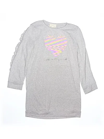 Pre-owned Btween Kids' Dress In Gray