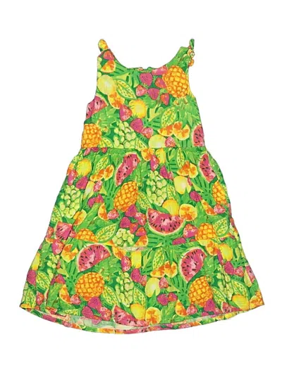 Pre-owned Btween Kids' Dress In Green