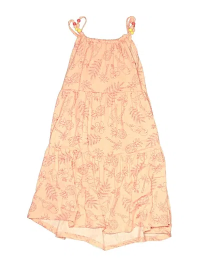 Pre-owned Btween Kids' Dress In Orange
