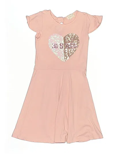 Pre-owned Btween Kids' Dress In Pink