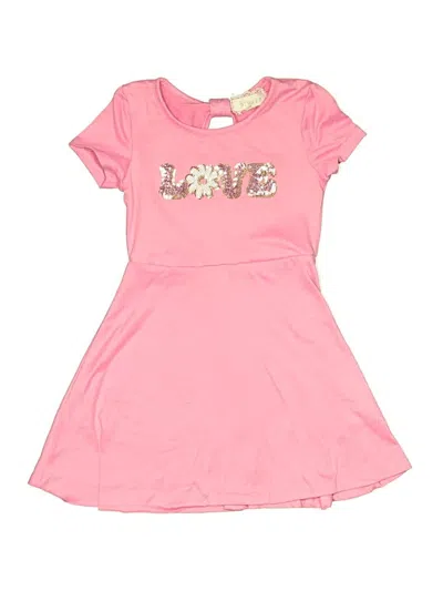 Pre-owned Btween Kids' Dress In Pink