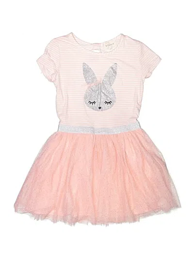 Pre-owned Btween Kids' Dress In Pink