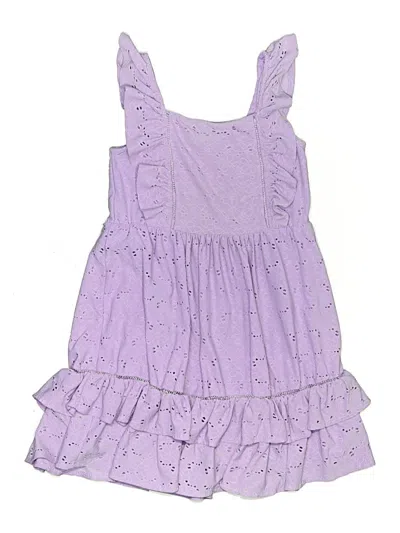 Pre-owned Btween Kids' Dress In Purple