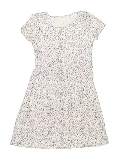 Pre-owned Btween Kids' Dress In White