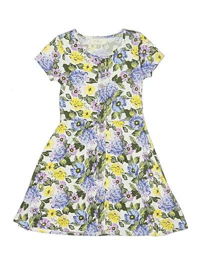 Pre-owned Btween Kids' Dress In Yellow