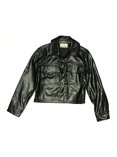 Pre-owned Btween Kids' Jacket In Black