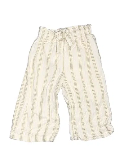 Pre-owned Btween Kids' Khakis In Ivory