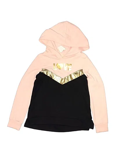 Pre-owned Btween Kids' Pullover Hoodie In Pink