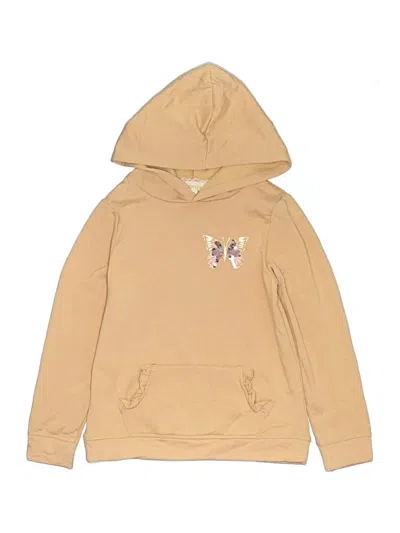 Pre-owned Btween Kids' Pullover Hoodie In Tan
