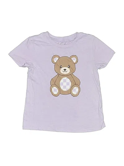 Pre-owned Btween Kids' Short Sleeve T-shirt In Purple