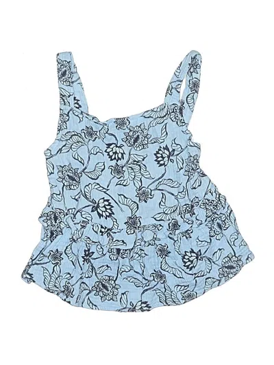 Pre-owned Btween Kids' Sleeveless Blouse In Blue