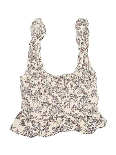 Pre-owned Btween Kids' Sleeveless Blouse In Ivory