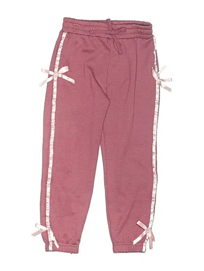 Pre-owned Btween Kids' Sweatpants In Pink