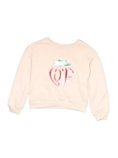 Pre-owned Btween Kids' Sweatshirt In Pink