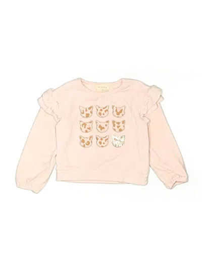Pre-owned Btween Kids' Sweatshirt In Pink