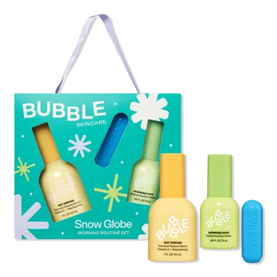 Bubble Snow Globe Morning Routine Set