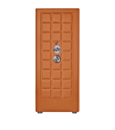 Buben & Zörweg Buben & Zorweg Orion Xl Watch Winder Safe In Orange