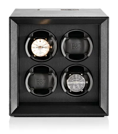 Buben & Zörweg Safemaster 4 Watch Winder In Black